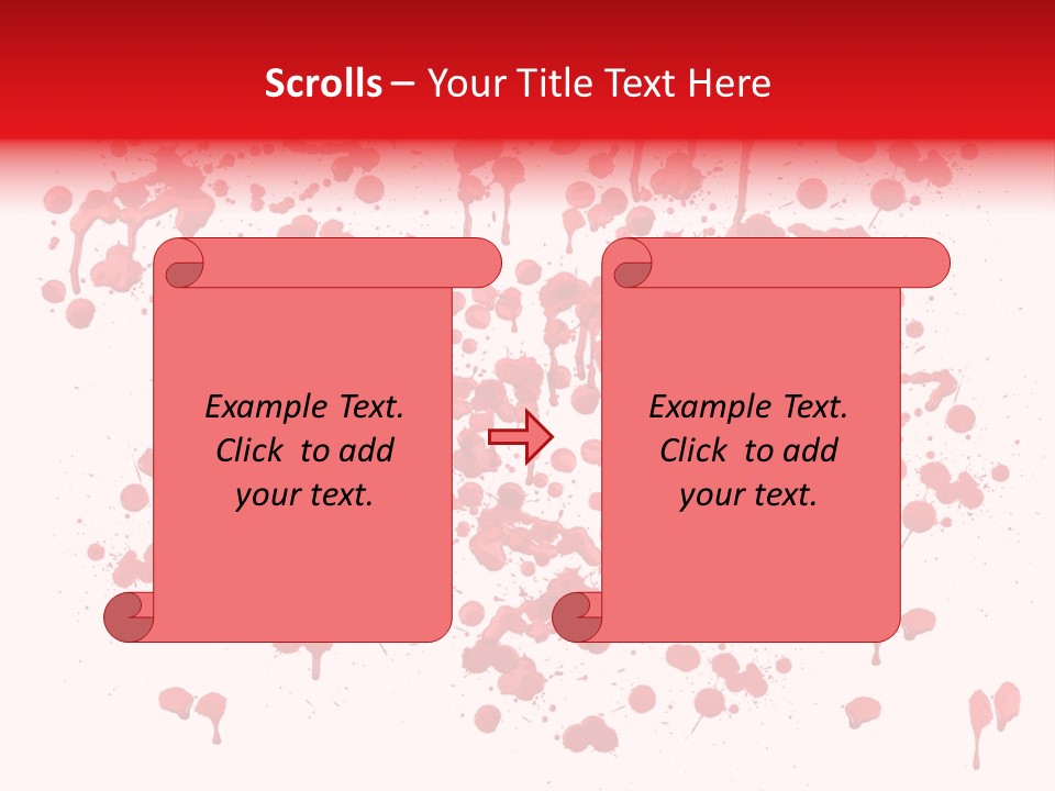 Paint Splashes PowerPoint Template