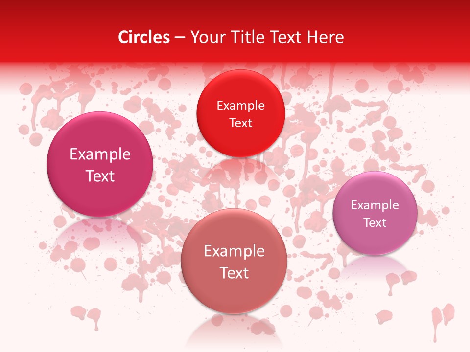 Paint Splashes PowerPoint Template