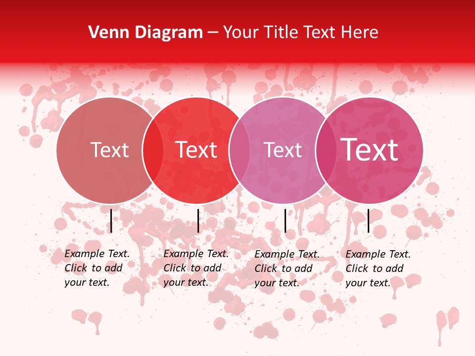 Paint Splashes PowerPoint Template
