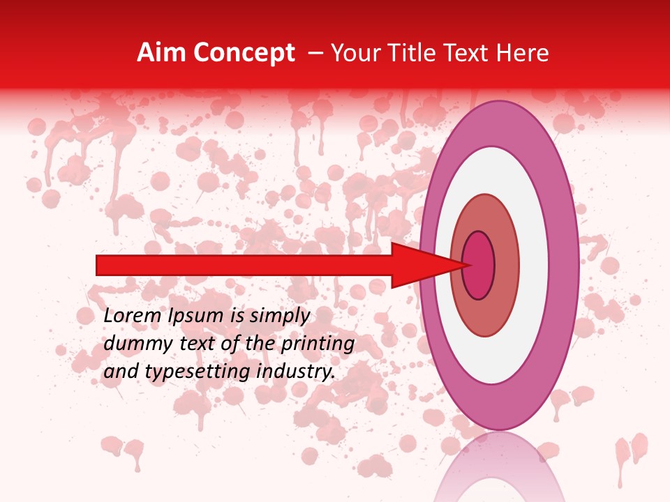 Paint Splashes PowerPoint Template