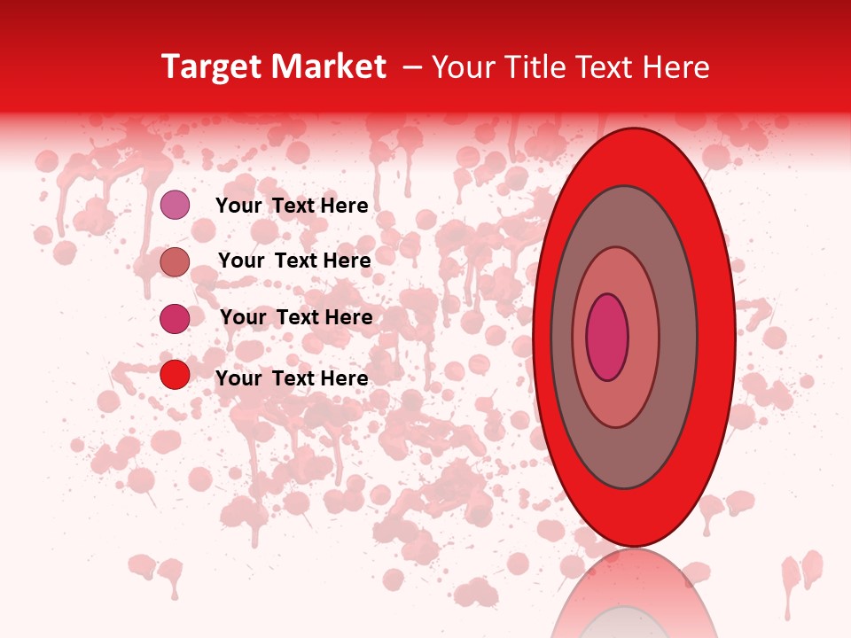 Paint Splashes PowerPoint Template