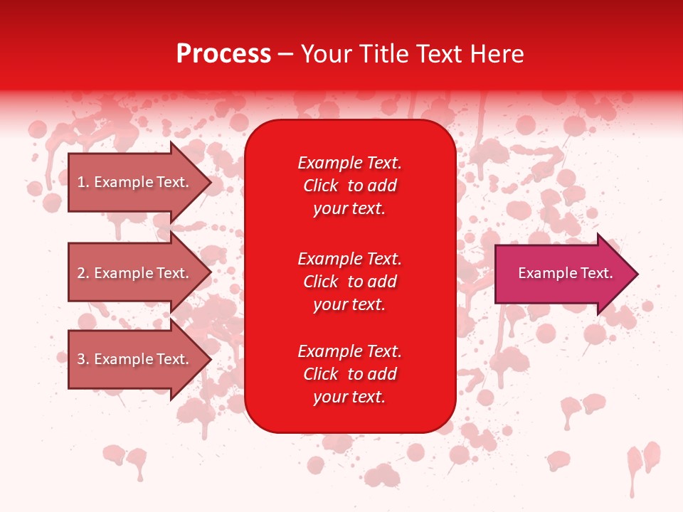 Paint Splashes PowerPoint Template