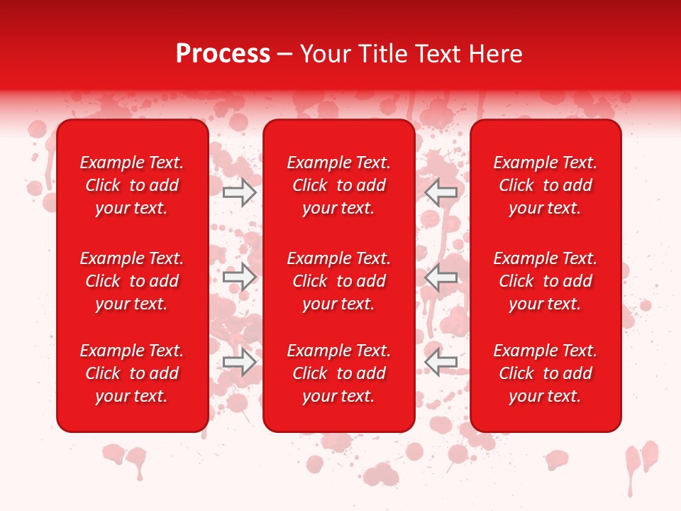 Paint Splashes PowerPoint Template