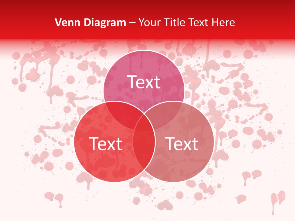 Paint Splashes PowerPoint Template