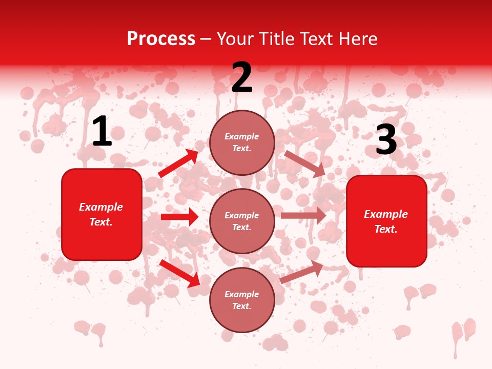Paint Splashes PowerPoint Template