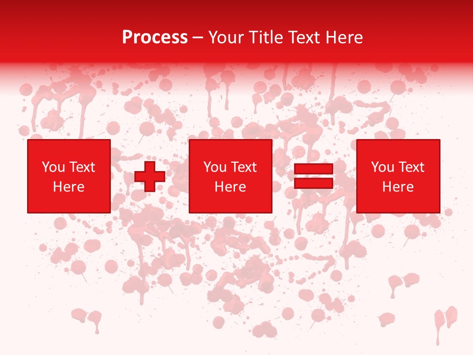 Paint Splashes PowerPoint Template