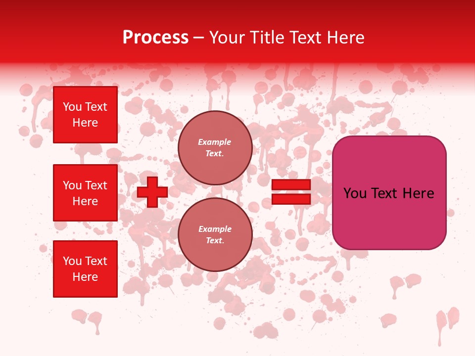 Paint Splashes PowerPoint Template