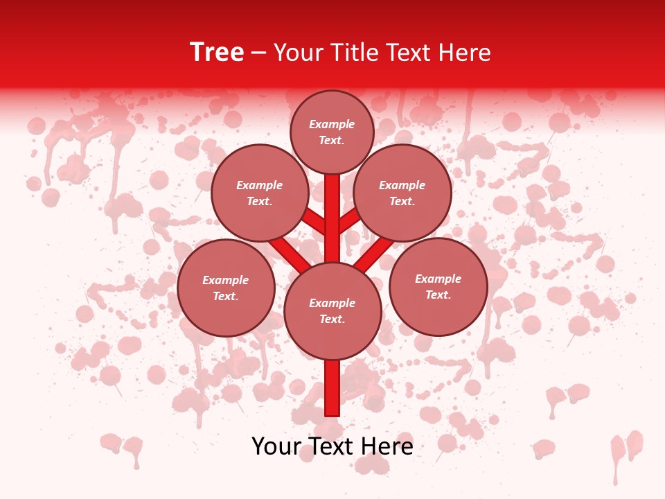 Paint Splashes PowerPoint Template
