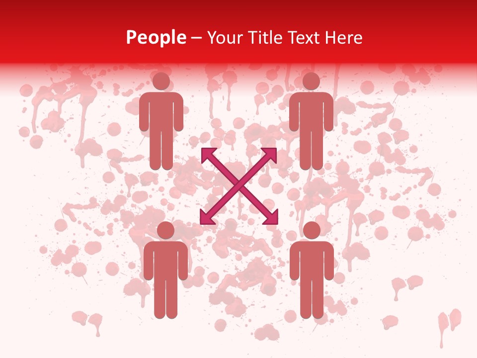 Paint Splashes PowerPoint Template