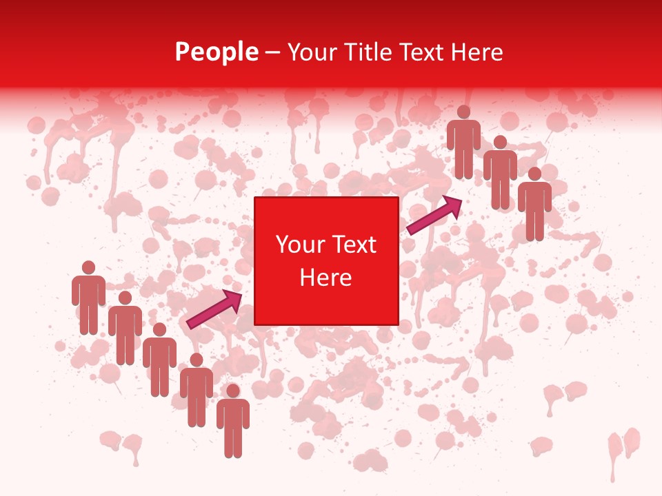 Paint Splashes PowerPoint Template