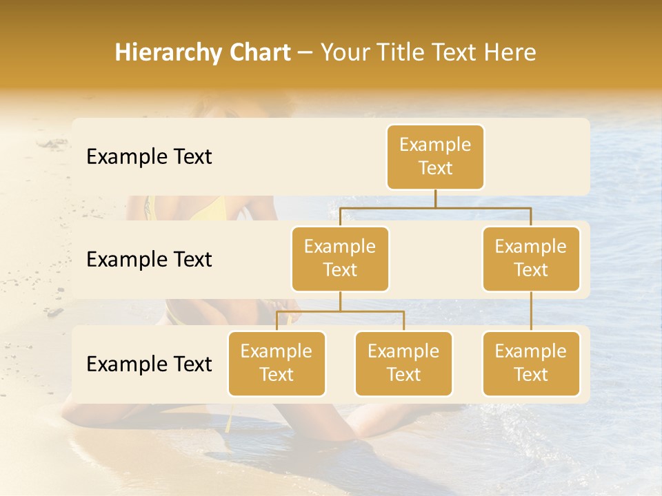 Beautiful Tanned Girls PowerPoint Template