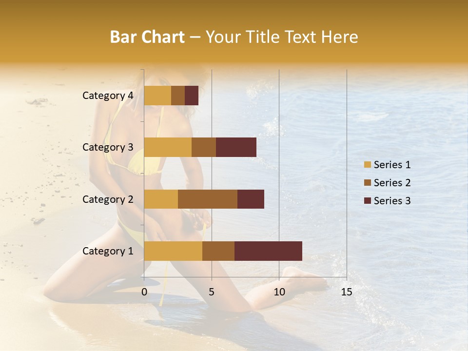 Beautiful Tanned Girls PowerPoint Template