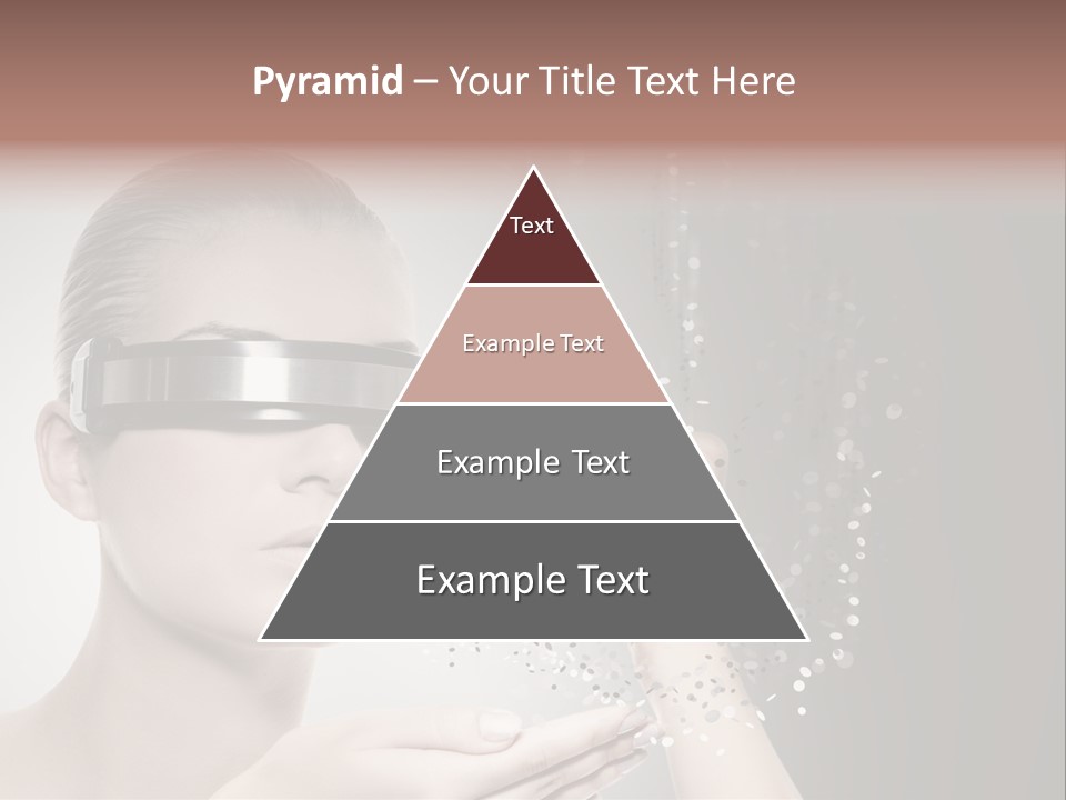 Female Robot PowerPoint Template