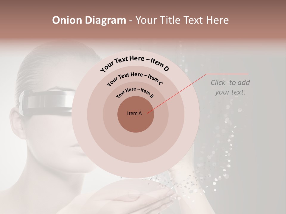 Female Robot PowerPoint Template