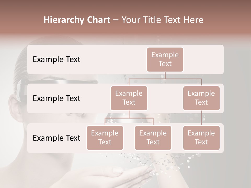 Female Robot PowerPoint Template