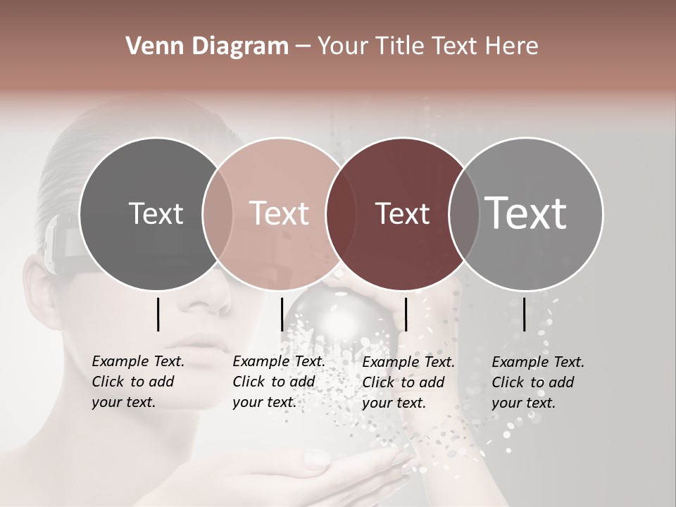 Female Robot PowerPoint Template