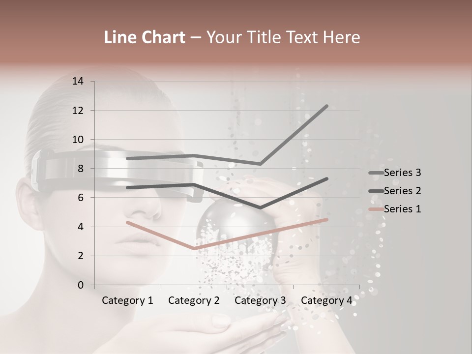 Female Robot PowerPoint Template