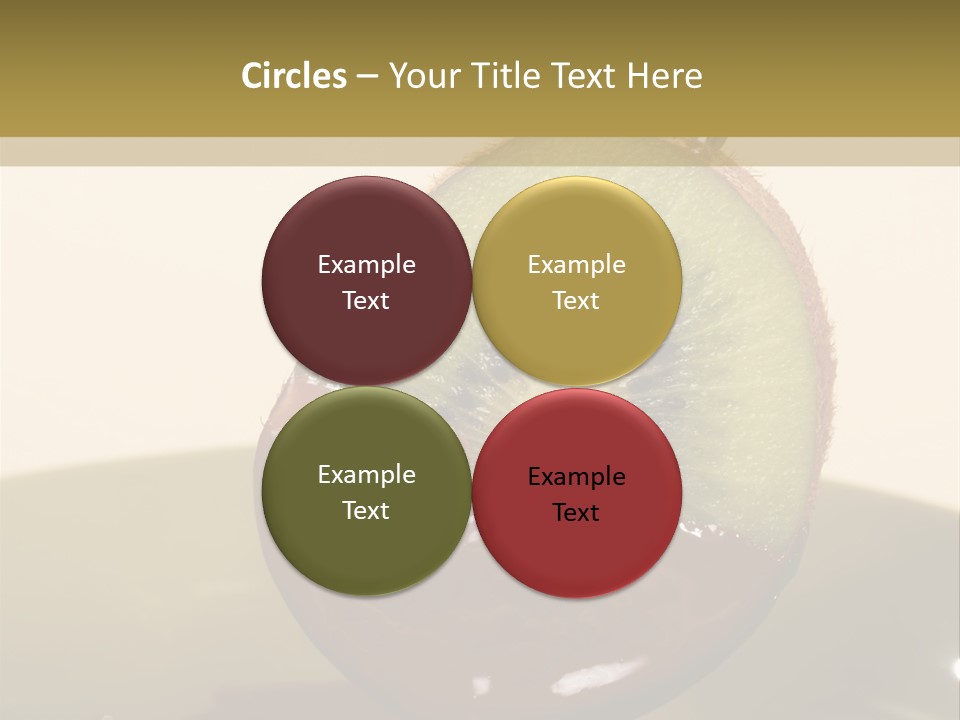 Fruits Fondue PowerPoint Template