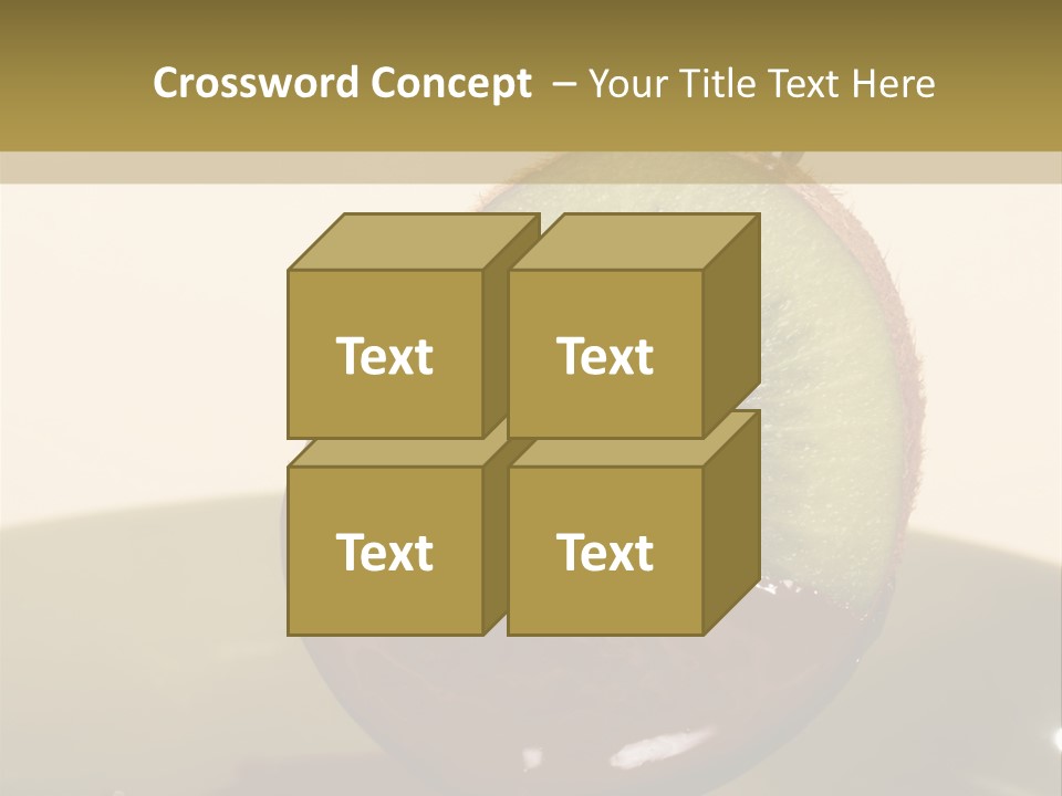 Fruits Fondue PowerPoint Template