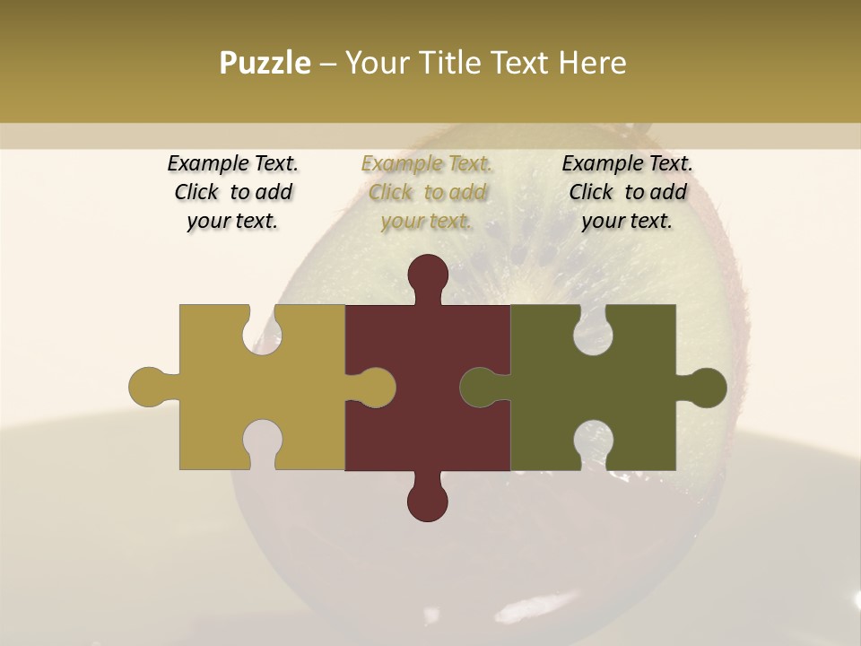 Fruits Fondue PowerPoint Template