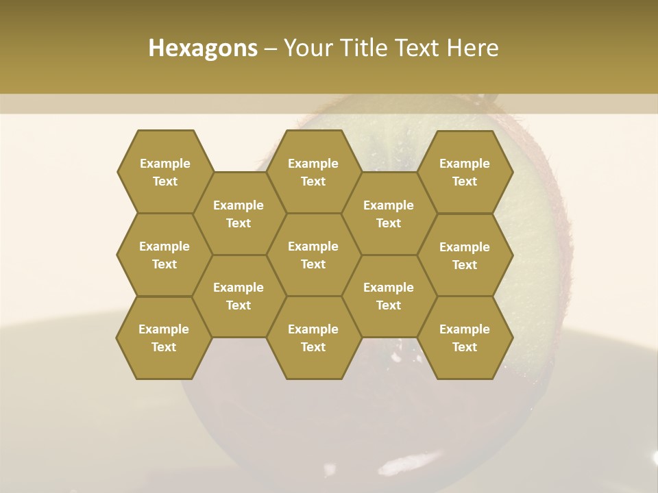 Fruits Fondue PowerPoint Template