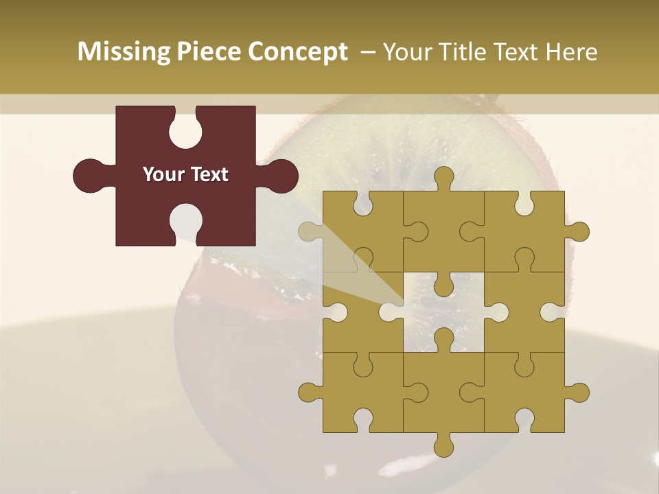 Fruits Fondue PowerPoint Template