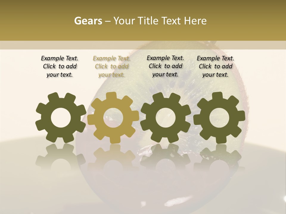 Fruits Fondue PowerPoint Template