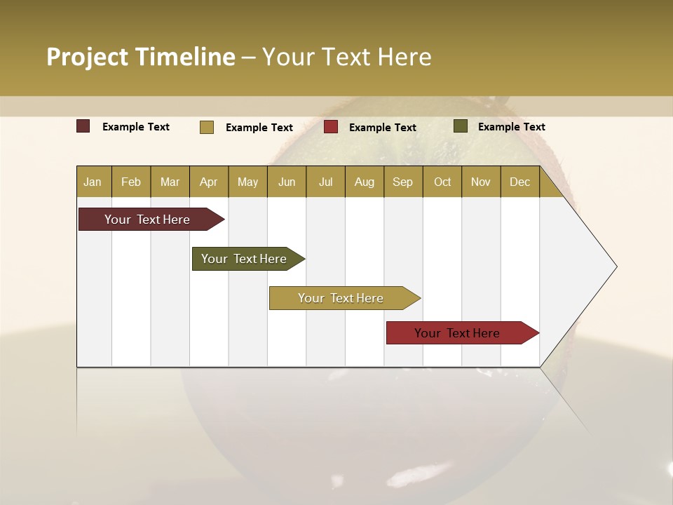 Fruits Fondue PowerPoint Template