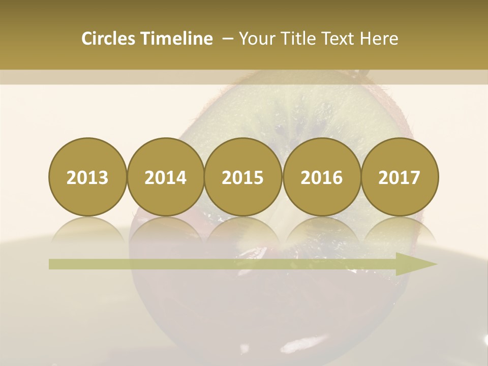 Fruits Fondue PowerPoint Template