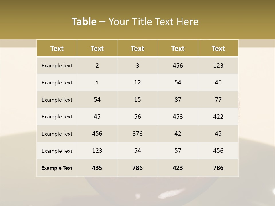Fruits Fondue PowerPoint Template