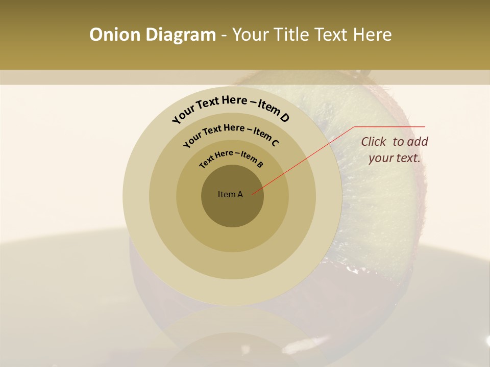 Fruits Fondue PowerPoint Template