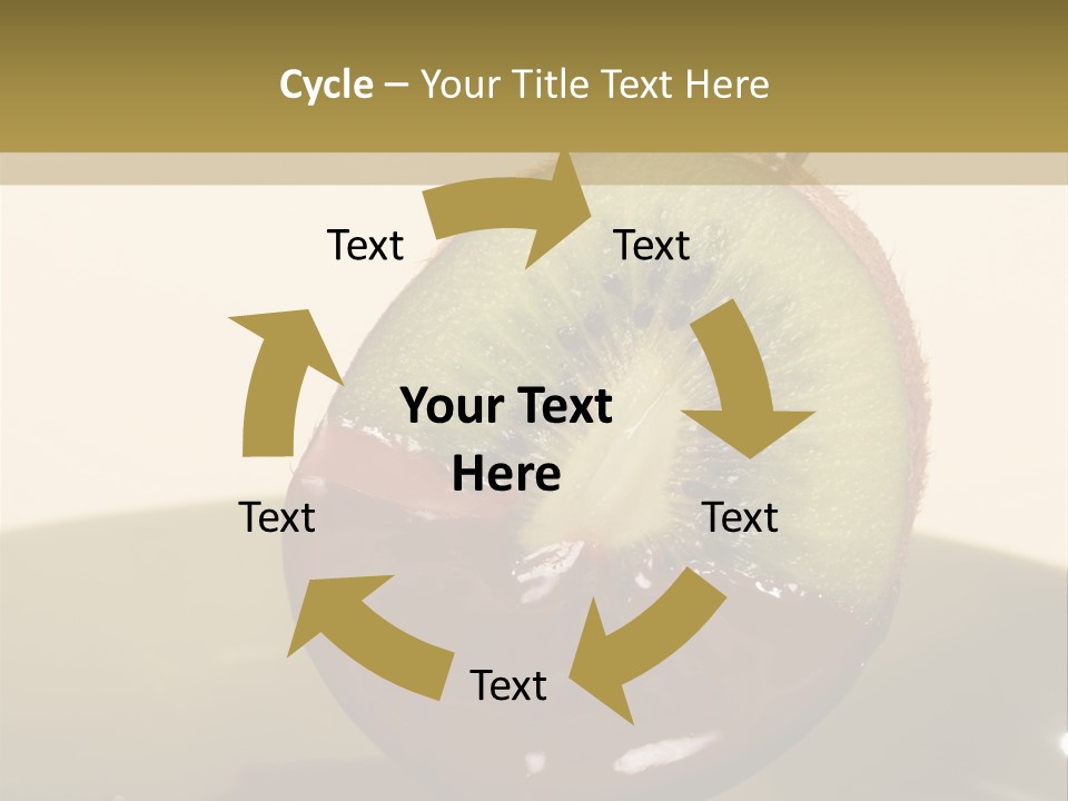 Fruits Fondue PowerPoint Template