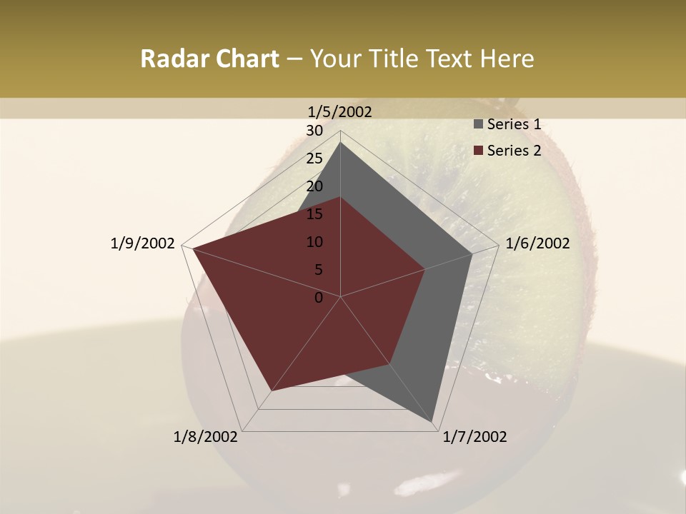 Fruits Fondue PowerPoint Template