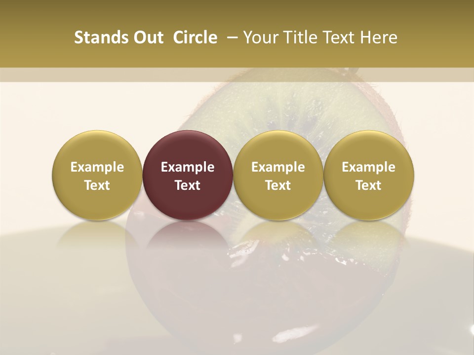 Fruits Fondue PowerPoint Template