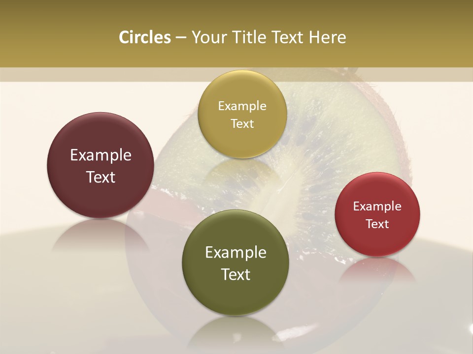 Fruits Fondue PowerPoint Template