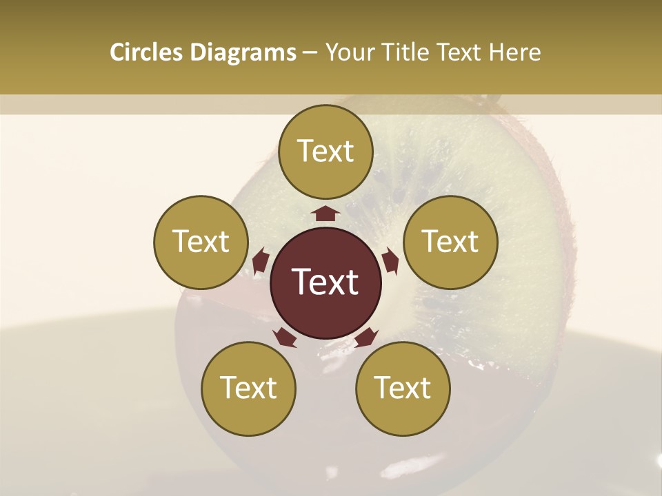 Fruits Fondue PowerPoint Template