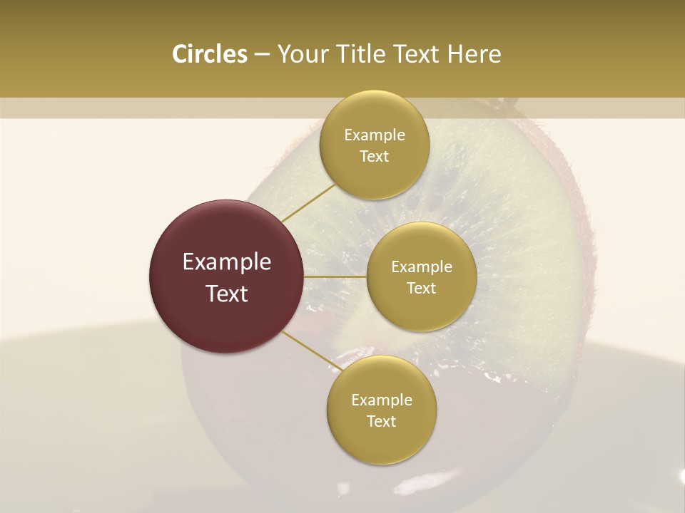 Fruits Fondue PowerPoint Template