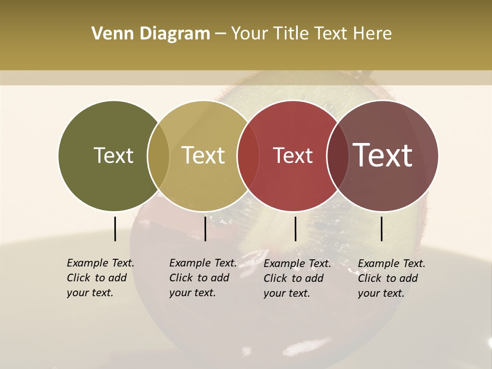 Fruits Fondue PowerPoint Template