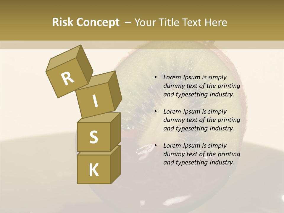 Fruits Fondue PowerPoint Template