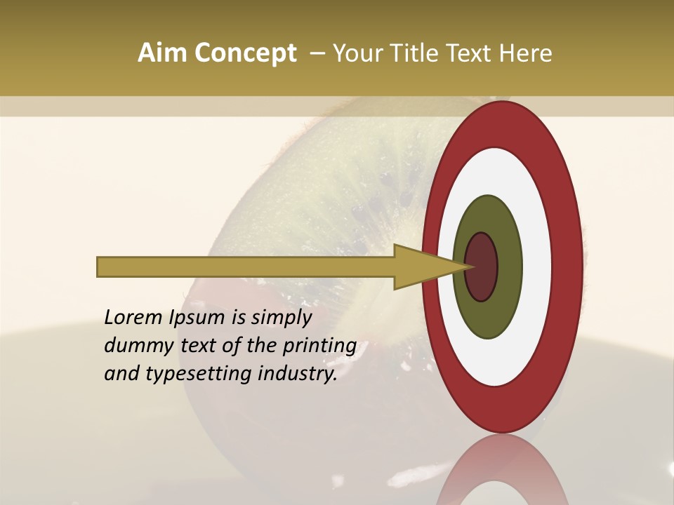 Fruits Fondue PowerPoint Template