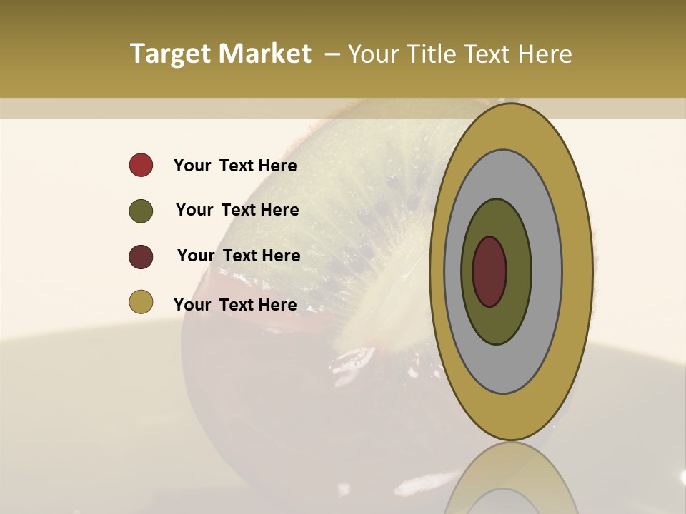 Fruits Fondue PowerPoint Template