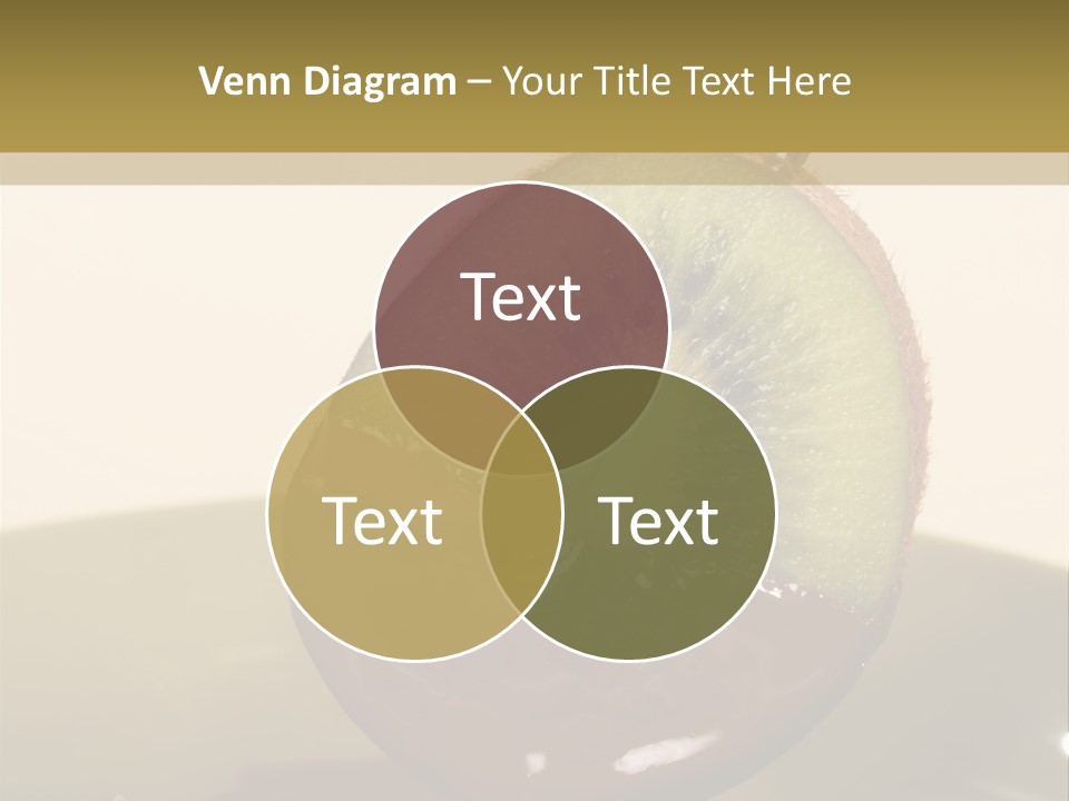 Fruits Fondue PowerPoint Template