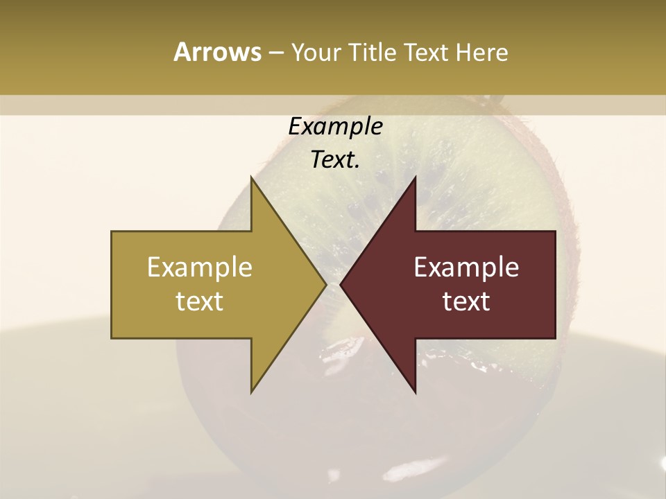 Fruits Fondue PowerPoint Template