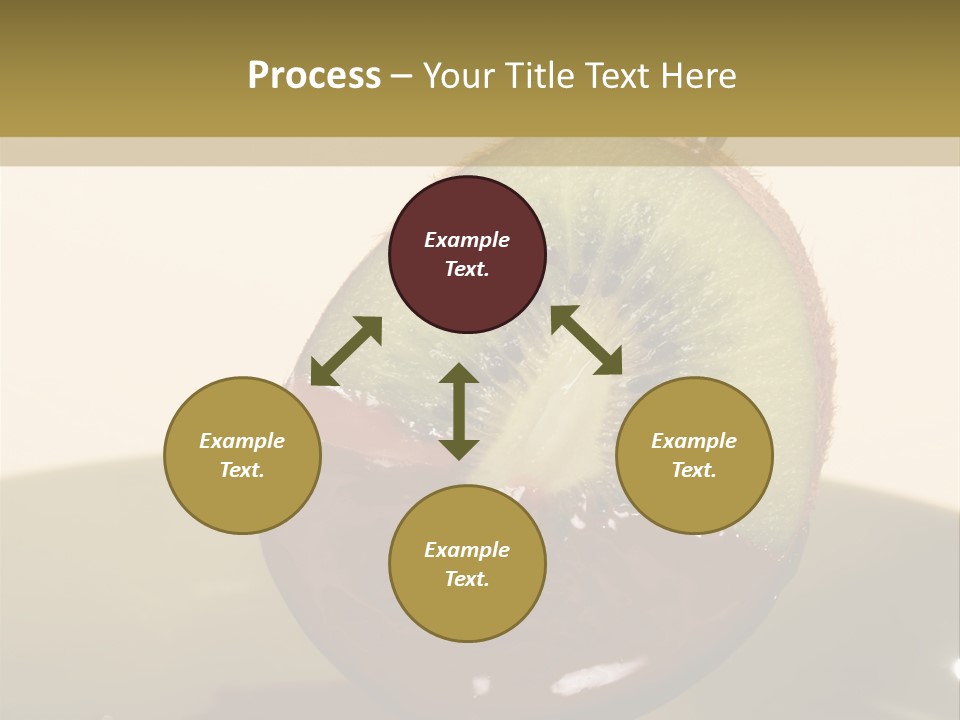Fruits Fondue PowerPoint Template