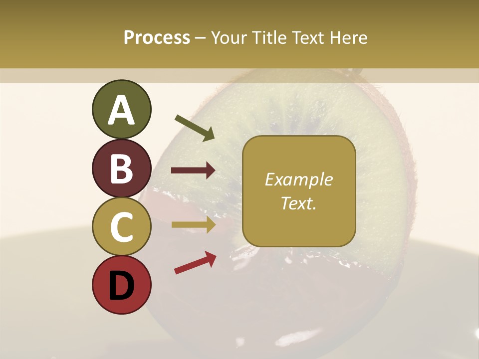 Fruits Fondue PowerPoint Template