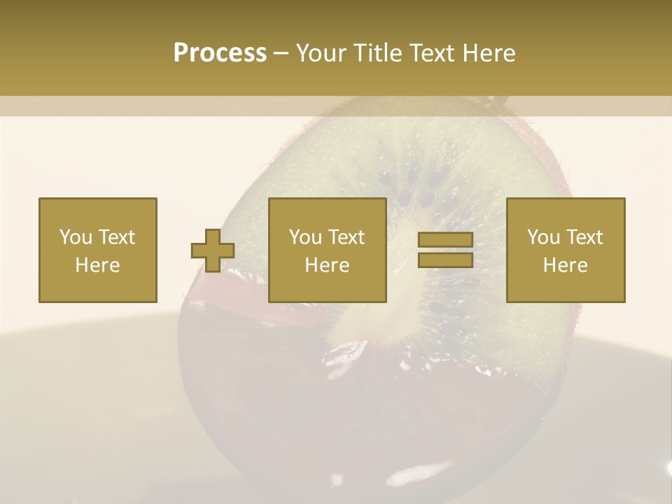 Fruits Fondue PowerPoint Template