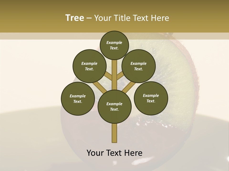 Fruits Fondue PowerPoint Template