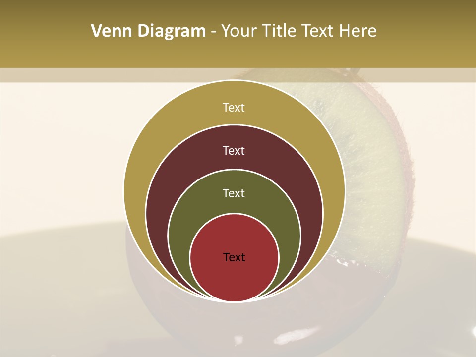 Fruits Fondue PowerPoint Template