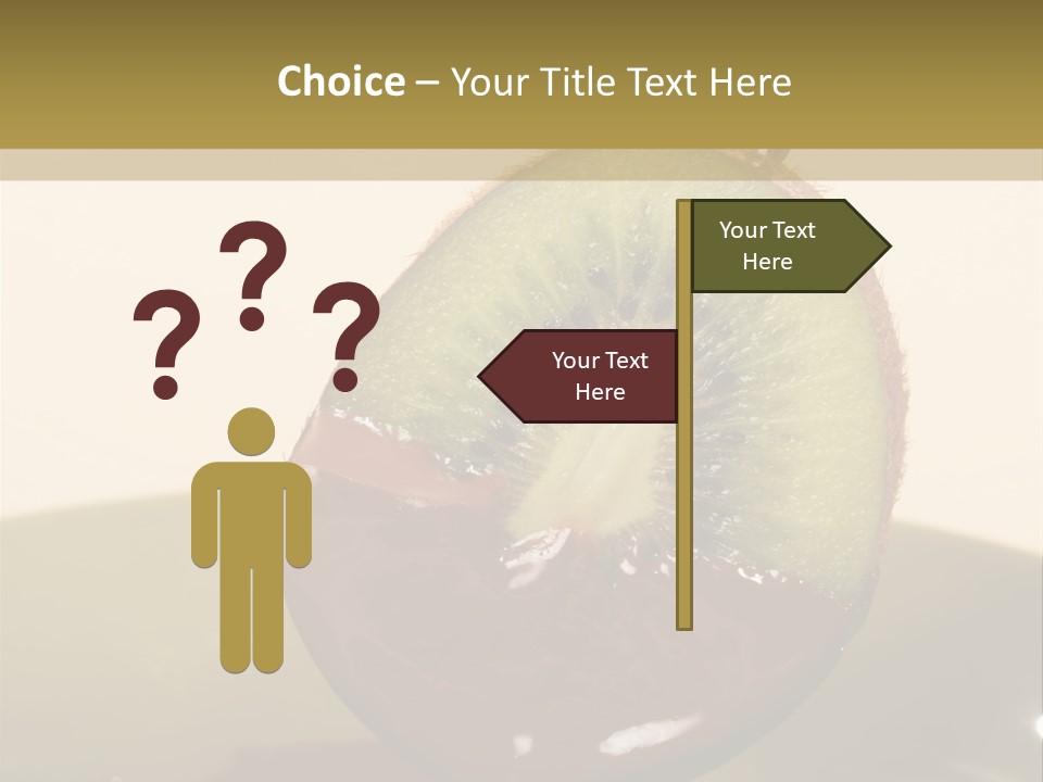 Fruits Fondue PowerPoint Template