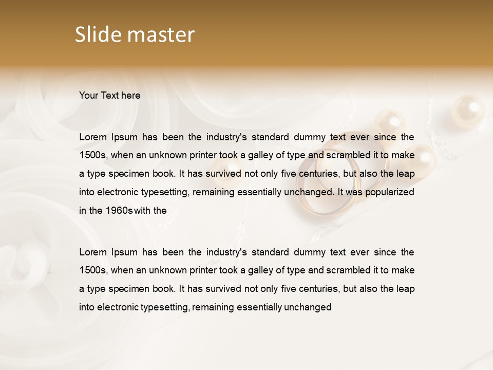 Wedding Invitations Backgrounds PowerPoint Template